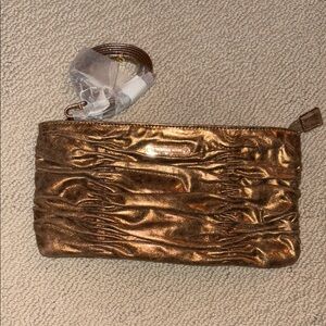 MICHAEL Michael Kors Rouched Textured Clutch